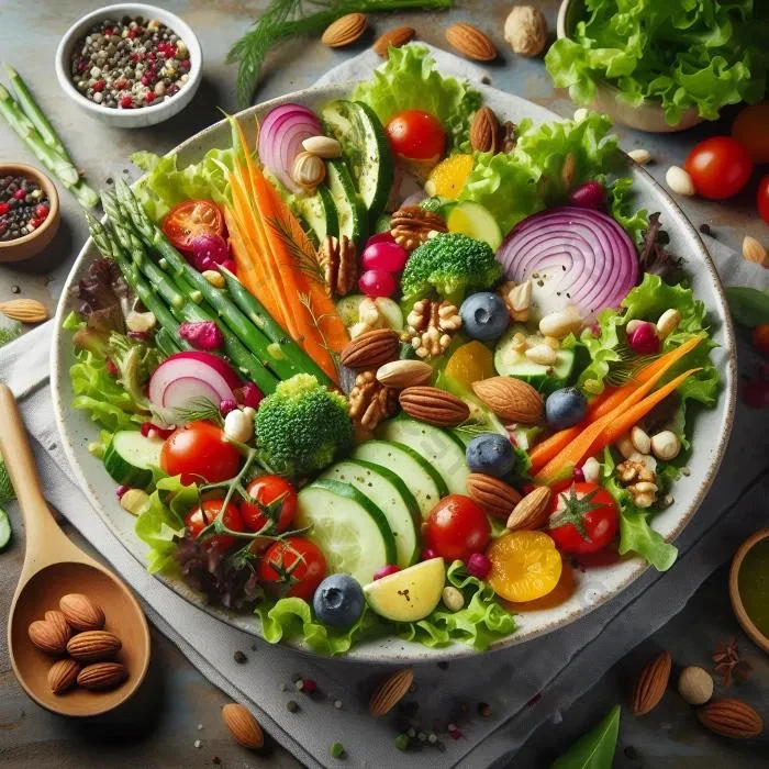 Garden Veggie Bowl, finished
