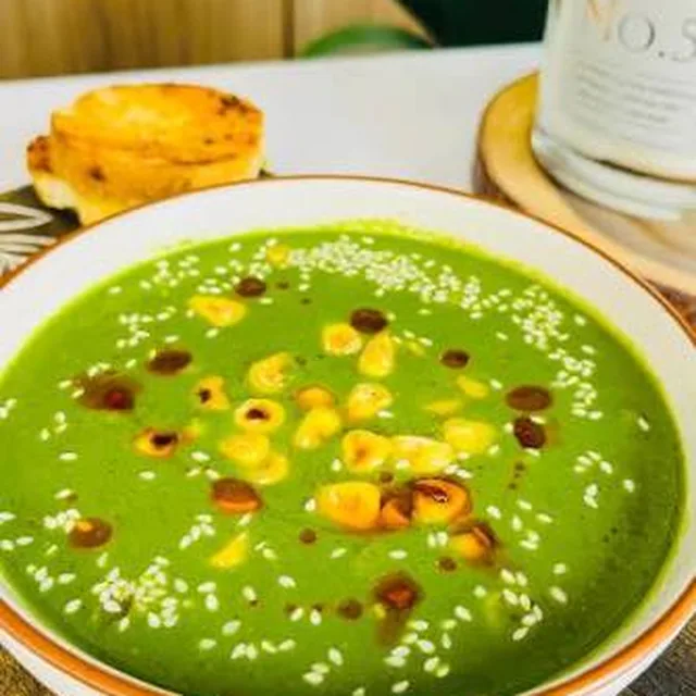 Spinach & Corn Soup